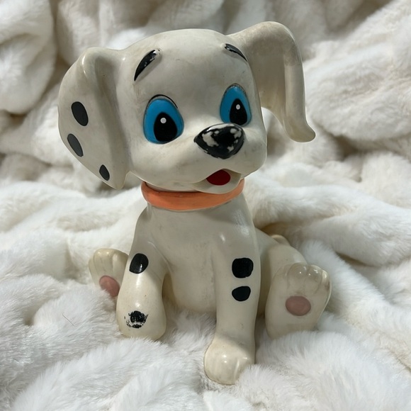 Disney Other - ❄️ VTG 1960s Disney 101 Dalmatians Puppy Vinyl Squeaky Water Toy